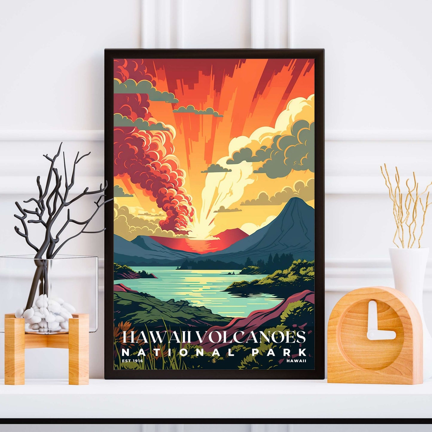 Hawaii Volcanoes National Park Poster | S05