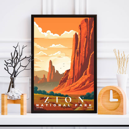 Zion National Park Poster | S03