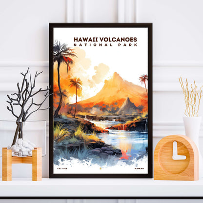 Hawaii Volcanoes National Park Poster | S08