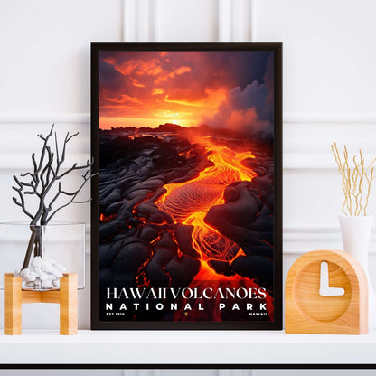 Hawaii Volcanoes National Park Poster | S10