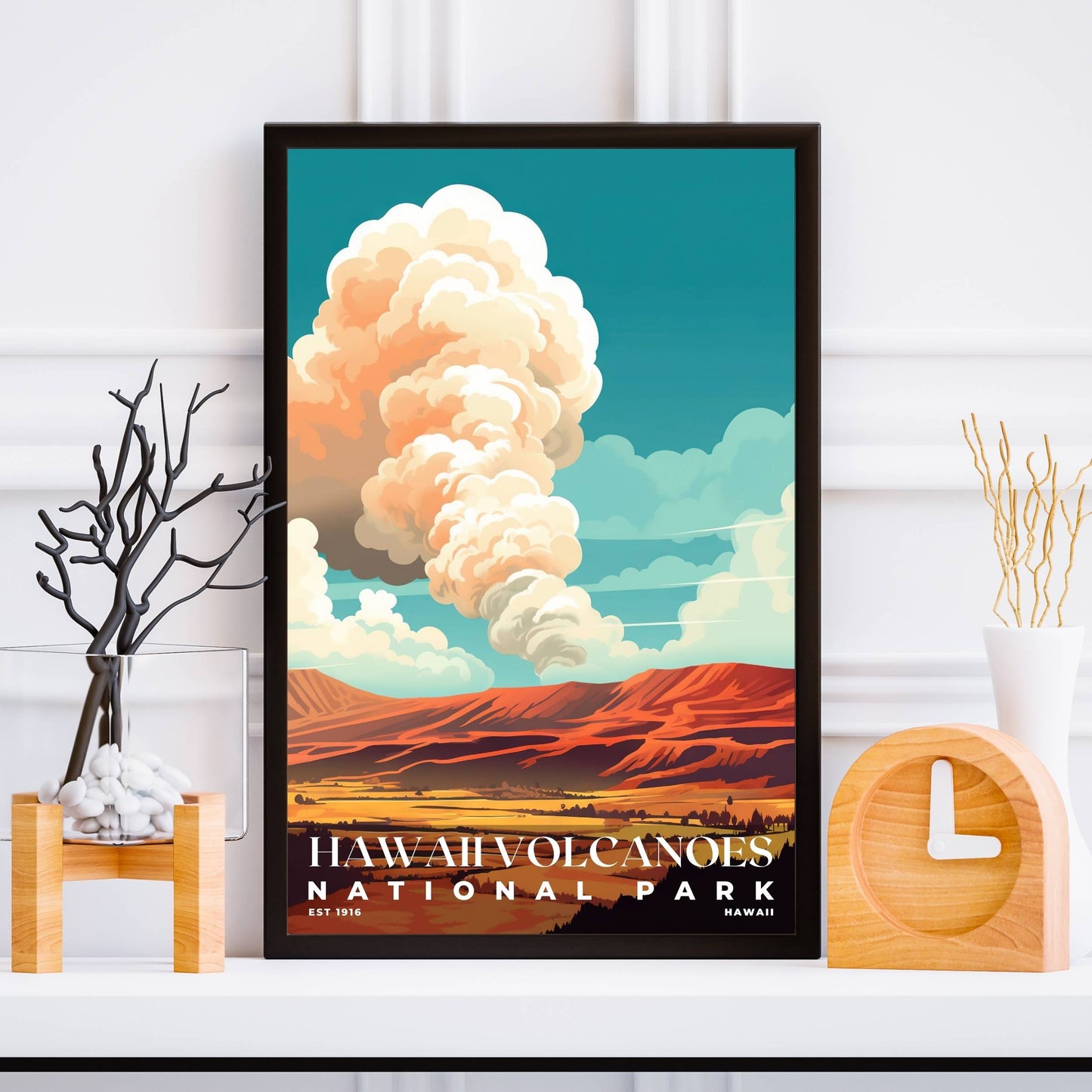 Hawaii Volcanoes National Park Poster | S03
