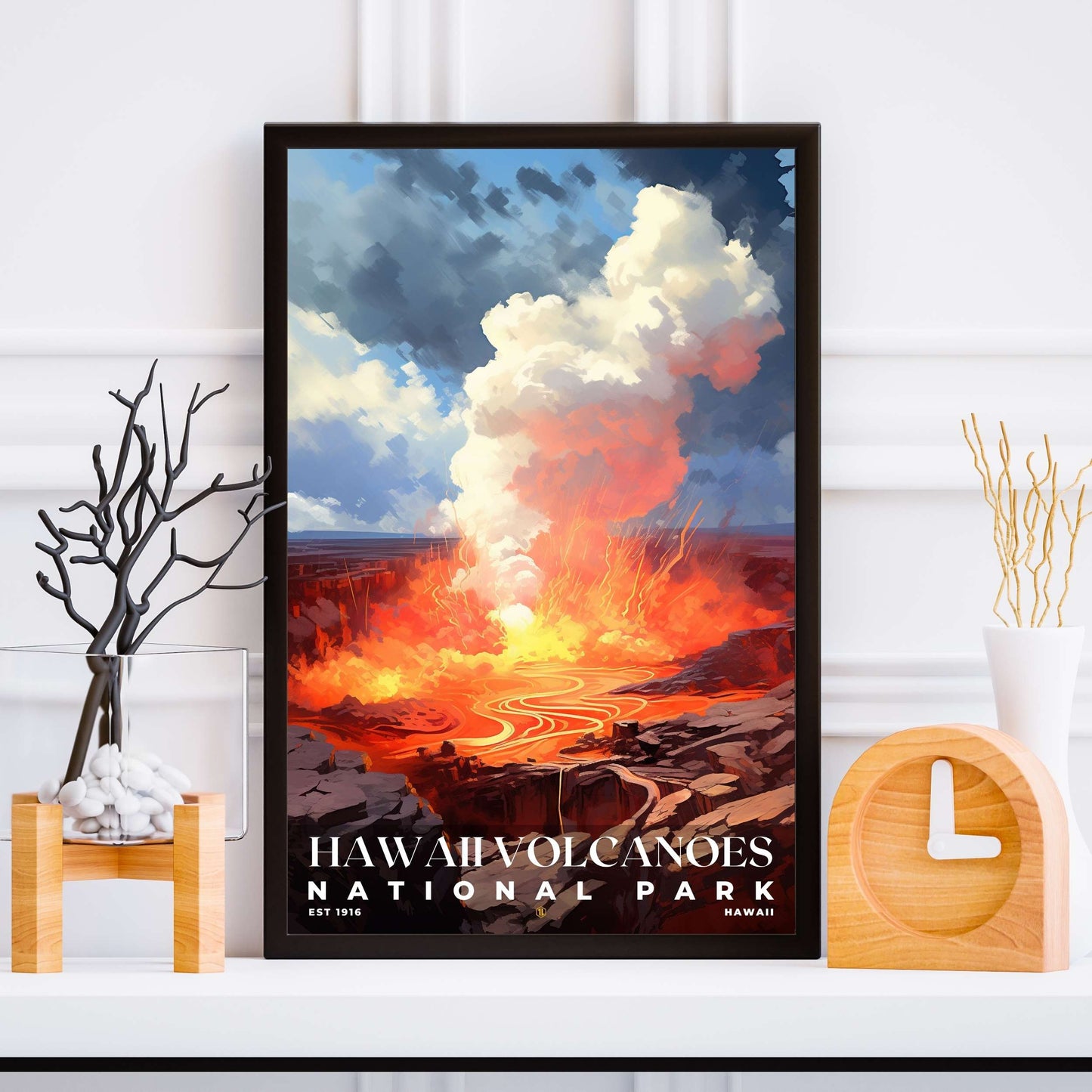 Hawaii Volcanoes National Park Poster | S06