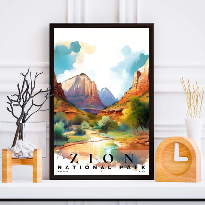 Zion National Park Poster | S04