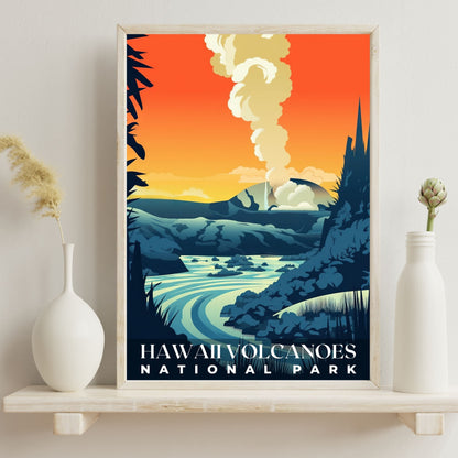 Hawaii Volcanoes National Park Poster | S01