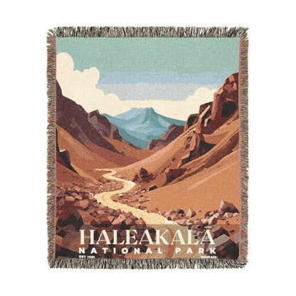 Haleakala National Park Woven Blanket | S03