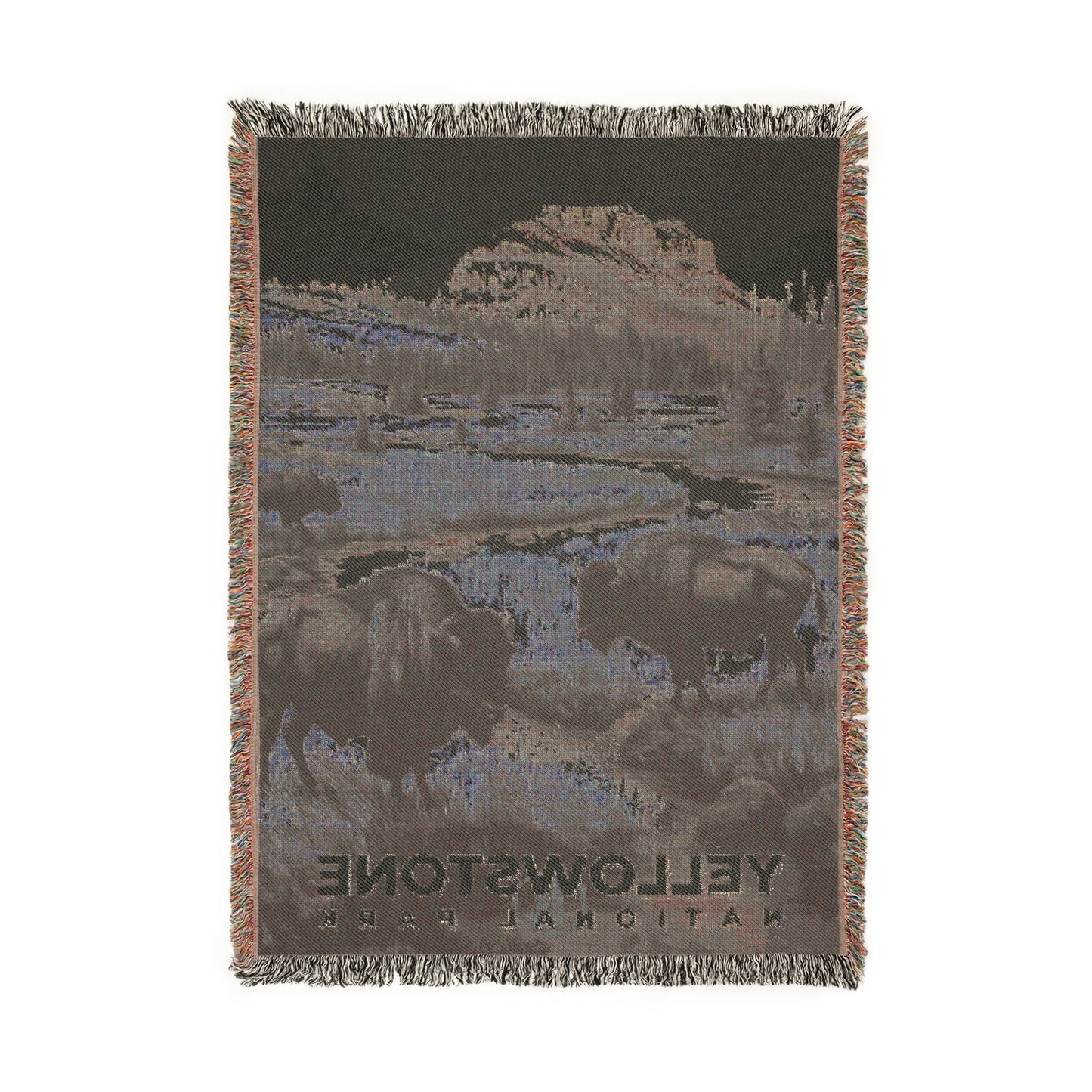 Yellowstone National Park Woven Blanket | S17