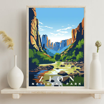 Zion National Park Poster | S01