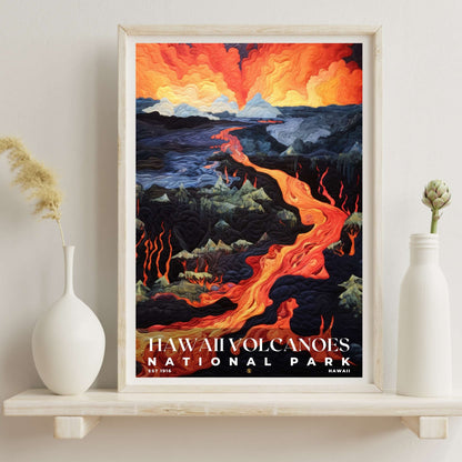 Hawaii Volcanoes National Park Poster | S09