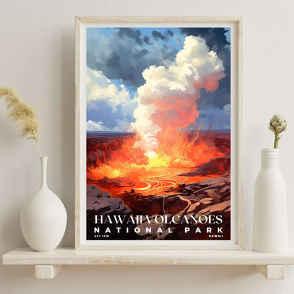 Hawaii Volcanoes National Park Poster | S06