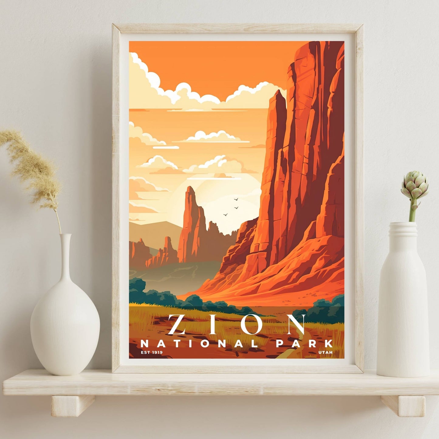 Zion National Park Poster | S03