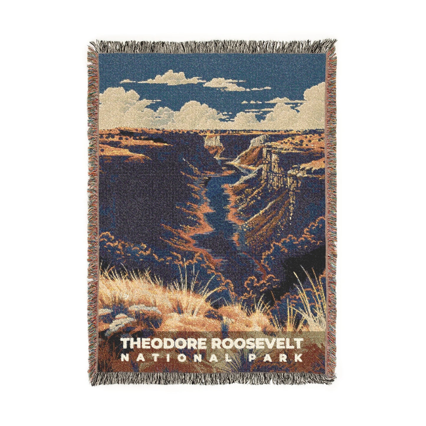 Theodore Roosevelt National Park Woven Blanket | S19