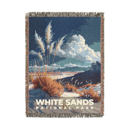 White Sands National Park Woven Blanket | S18