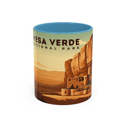 Mesa Verde National Park Mug | Accent Coffee Mug (11, 15oz)