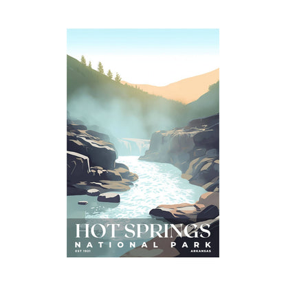 Hot Springs National Park Poster | S03