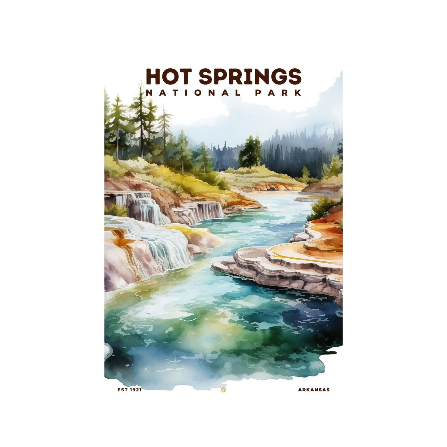 Hot Springs National Park Poster | S08