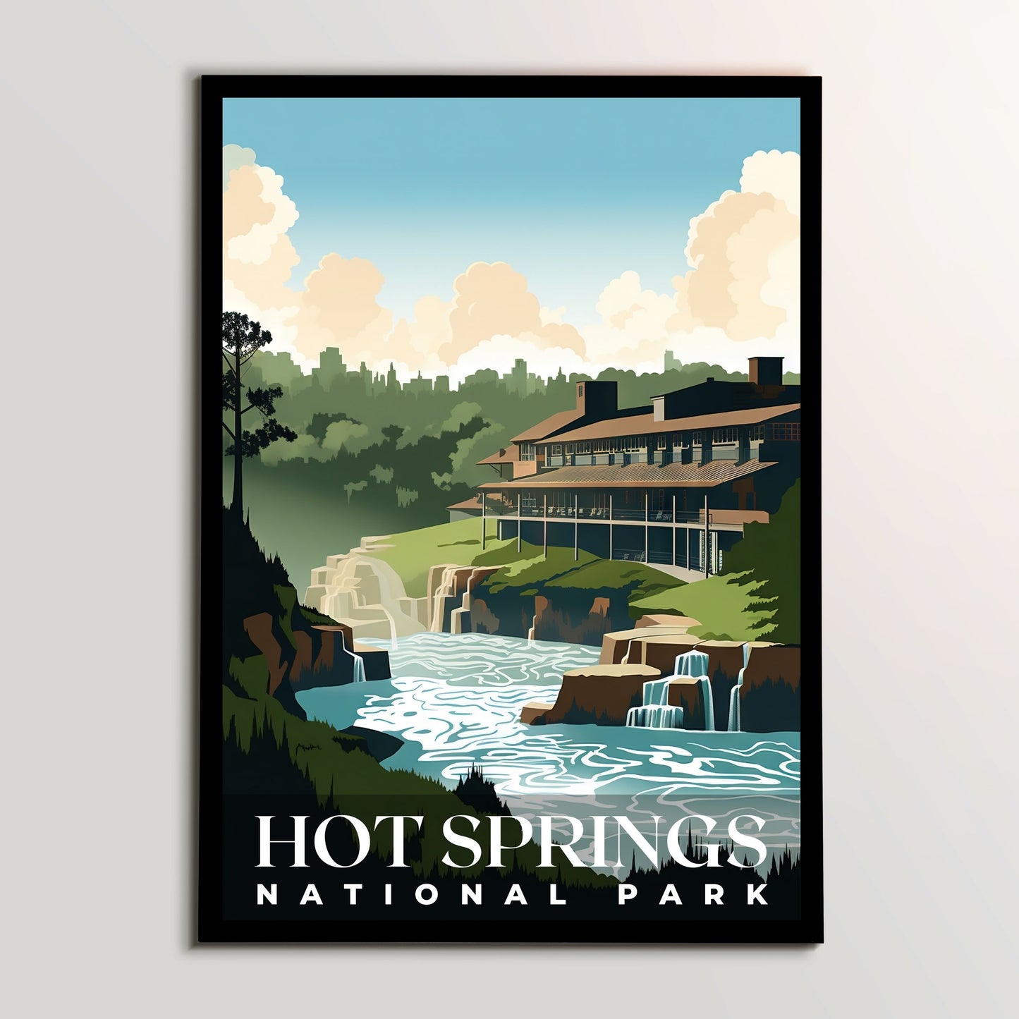 Hot Springs National Park Poster | S01