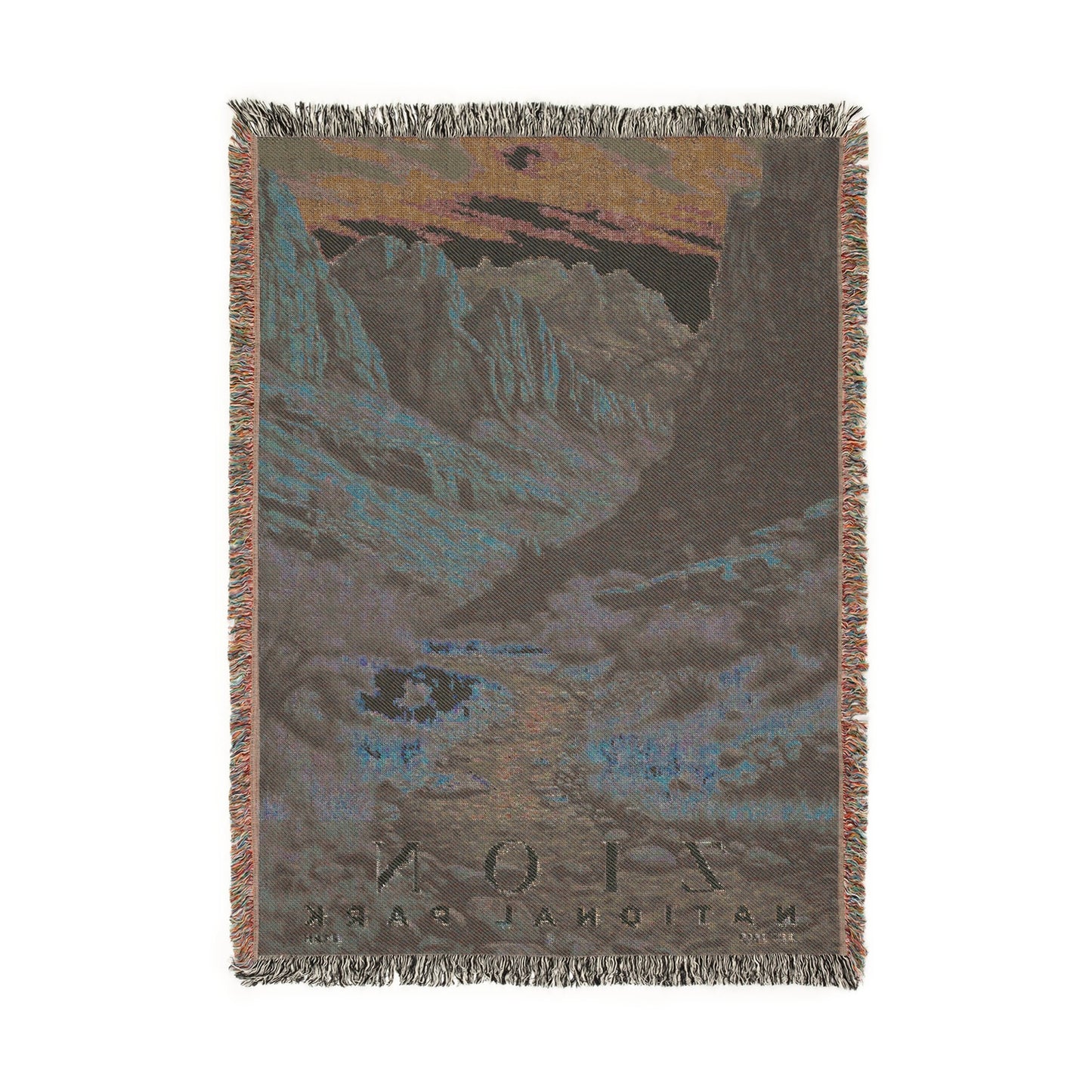 Zion National Park Woven Blanket | S02