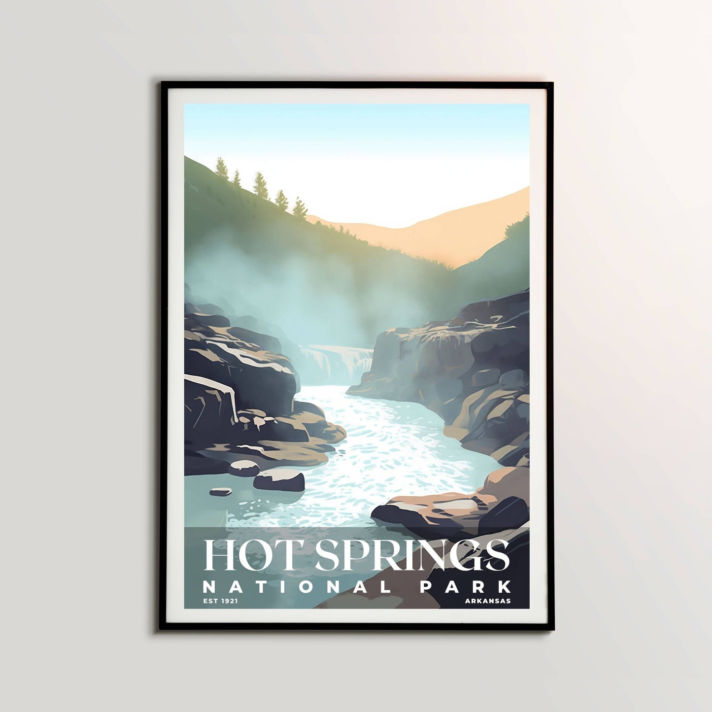 Hot Springs National Park Poster | S03