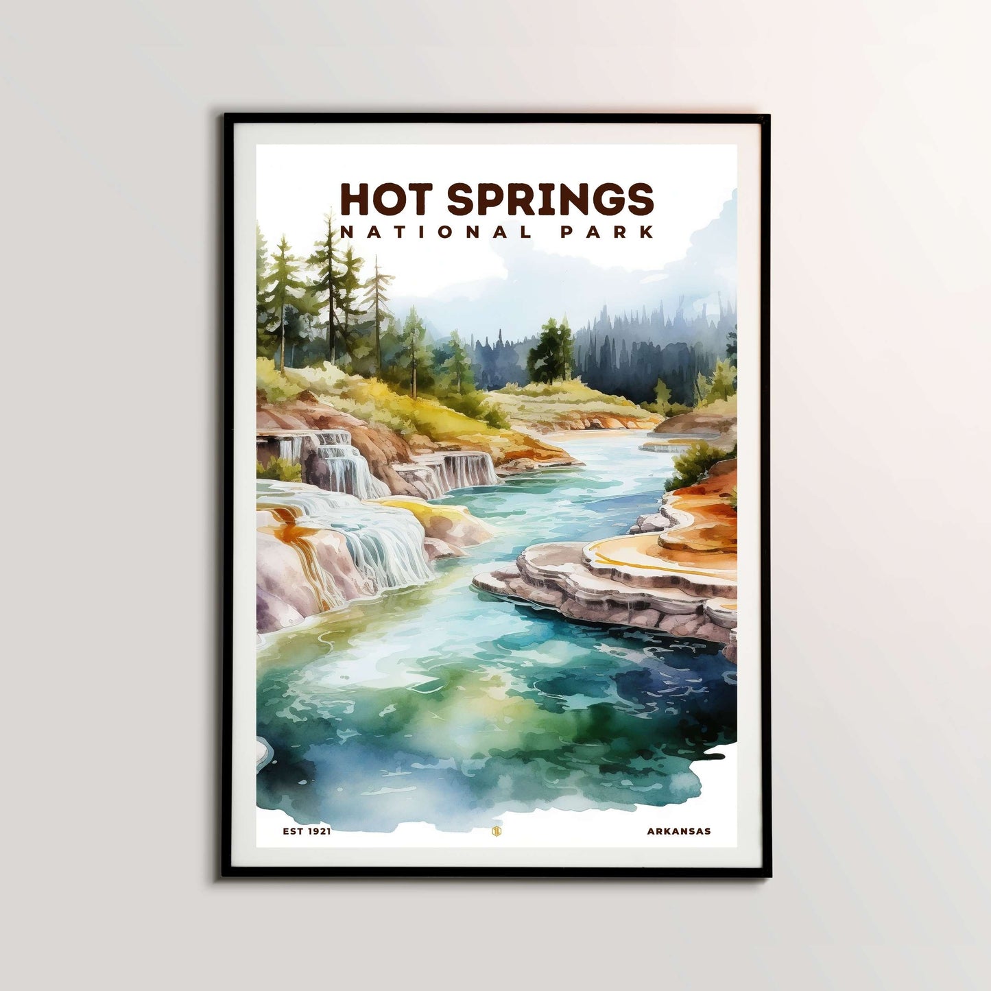 Hot Springs National Park Poster | S08