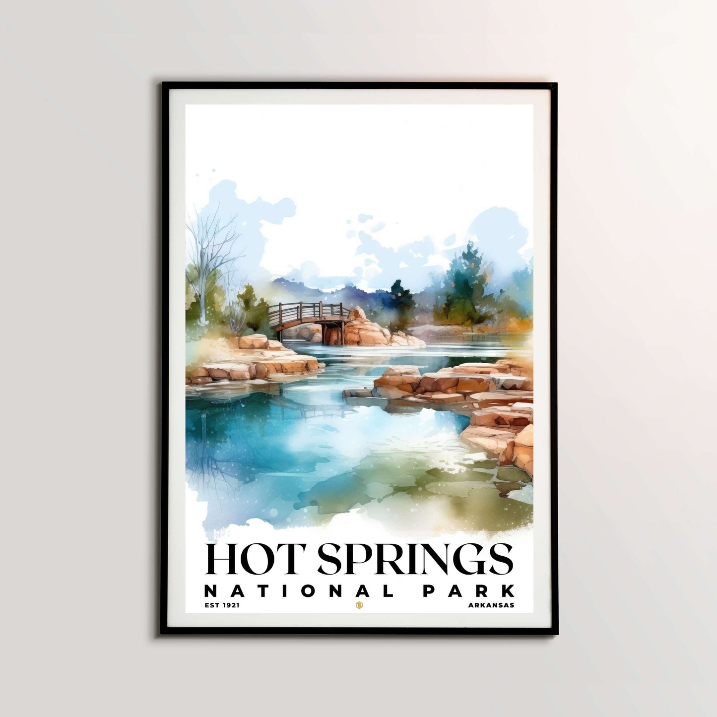 Hot Springs National Park Poster | S04