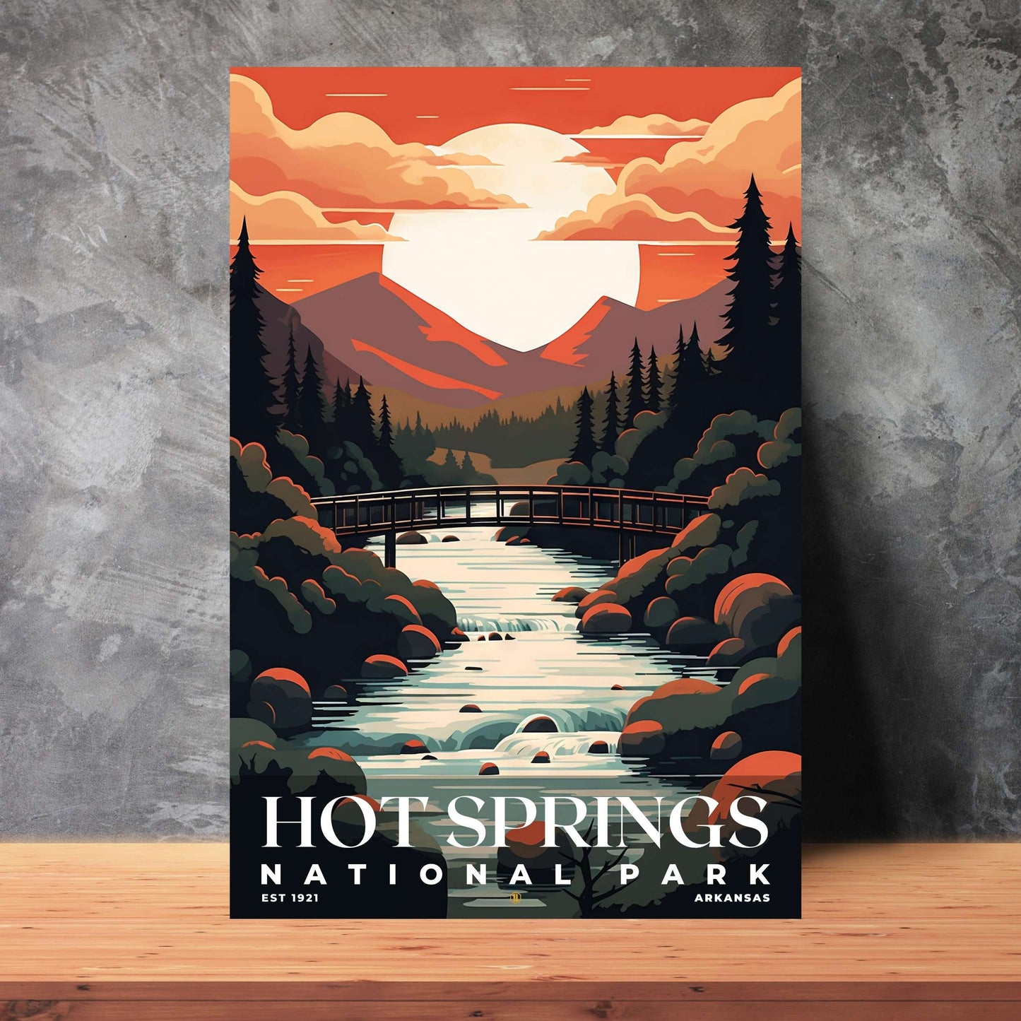 Hot Springs National Park Poster | S05