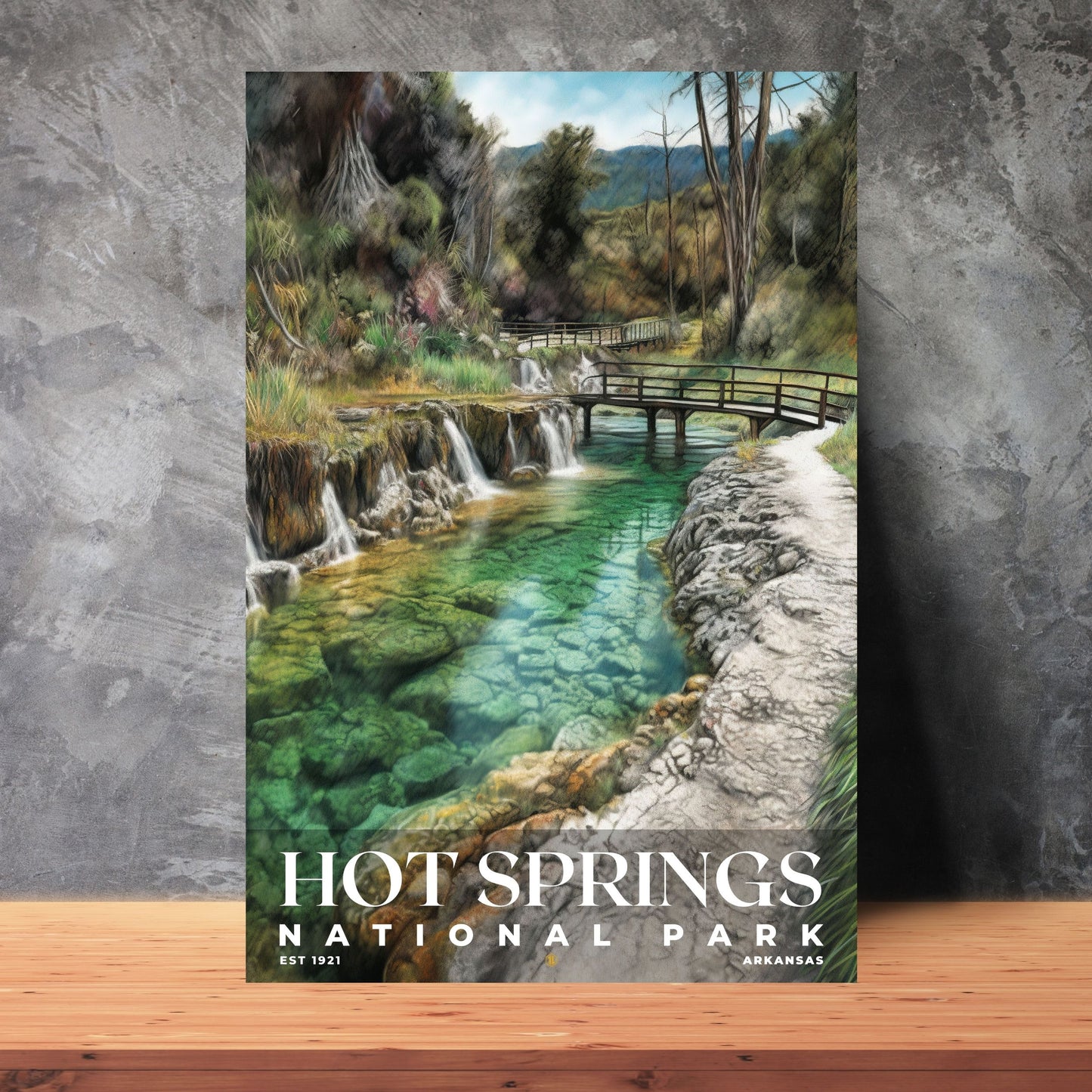 Hot Springs National Park Poster | S02