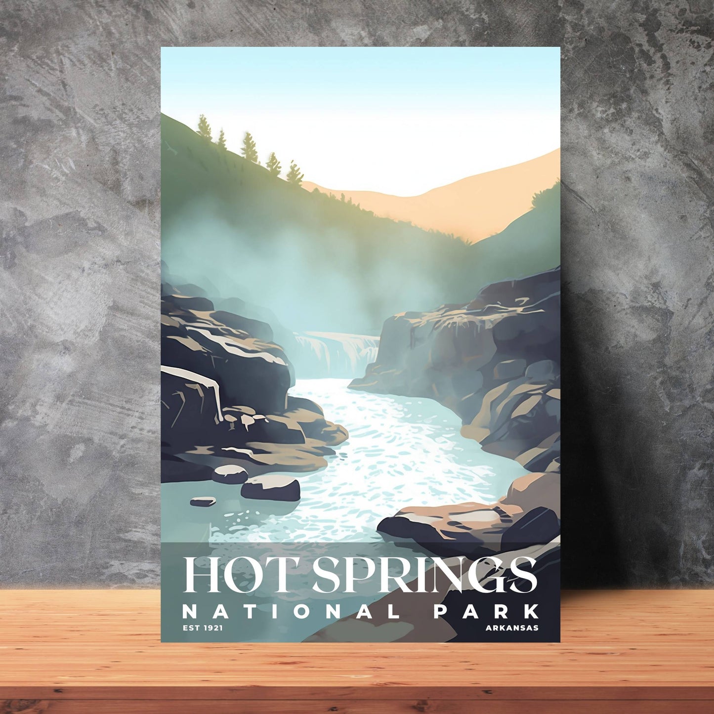 Hot Springs National Park Poster | S03