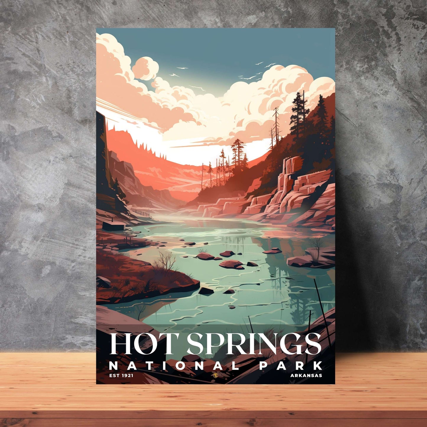 Hot Springs National Park Poster | S07