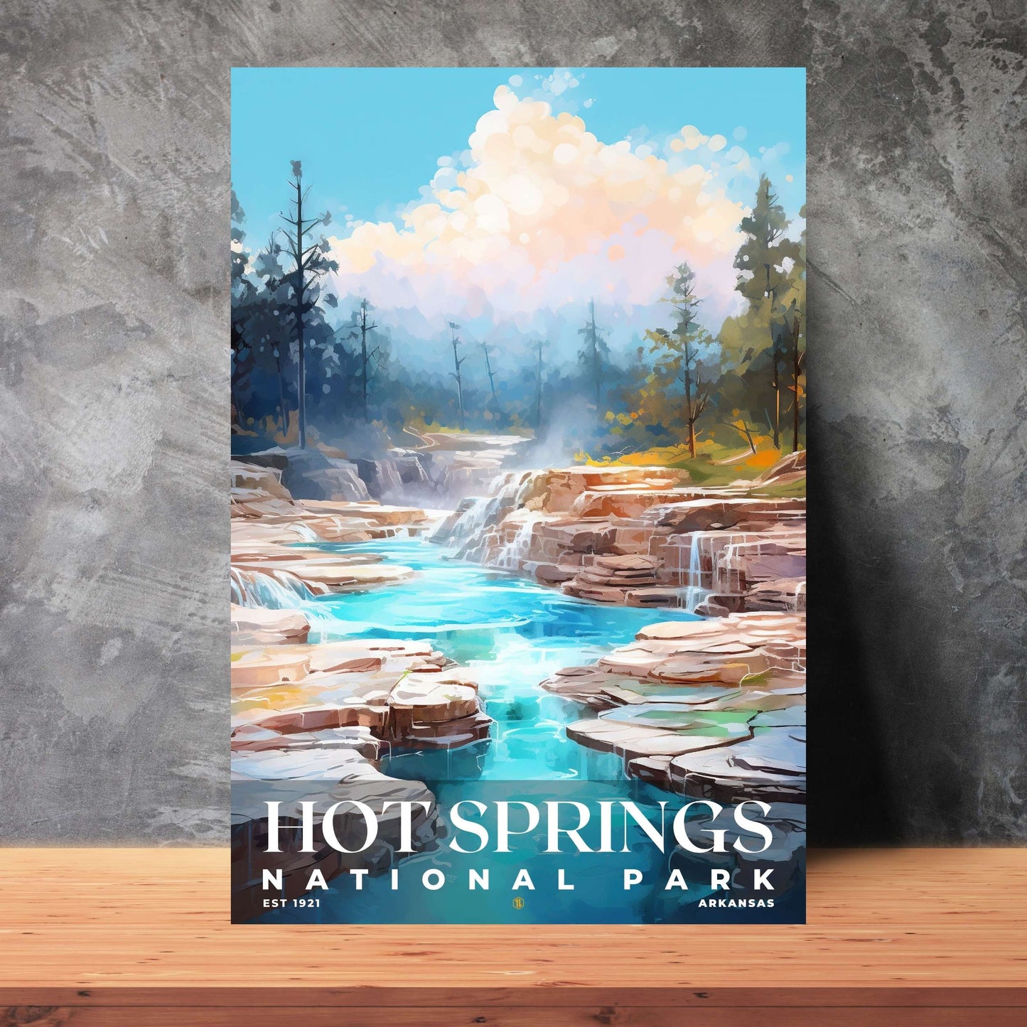 Hot Springs National Park Poster | S06