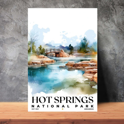 Hot Springs National Park Poster | S04