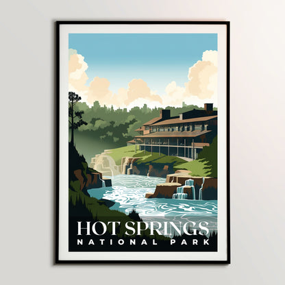 Hot Springs National Park Poster | S01