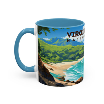 Virgin Islands National Park Mug | Accent Coffee Mug (11, 15oz)