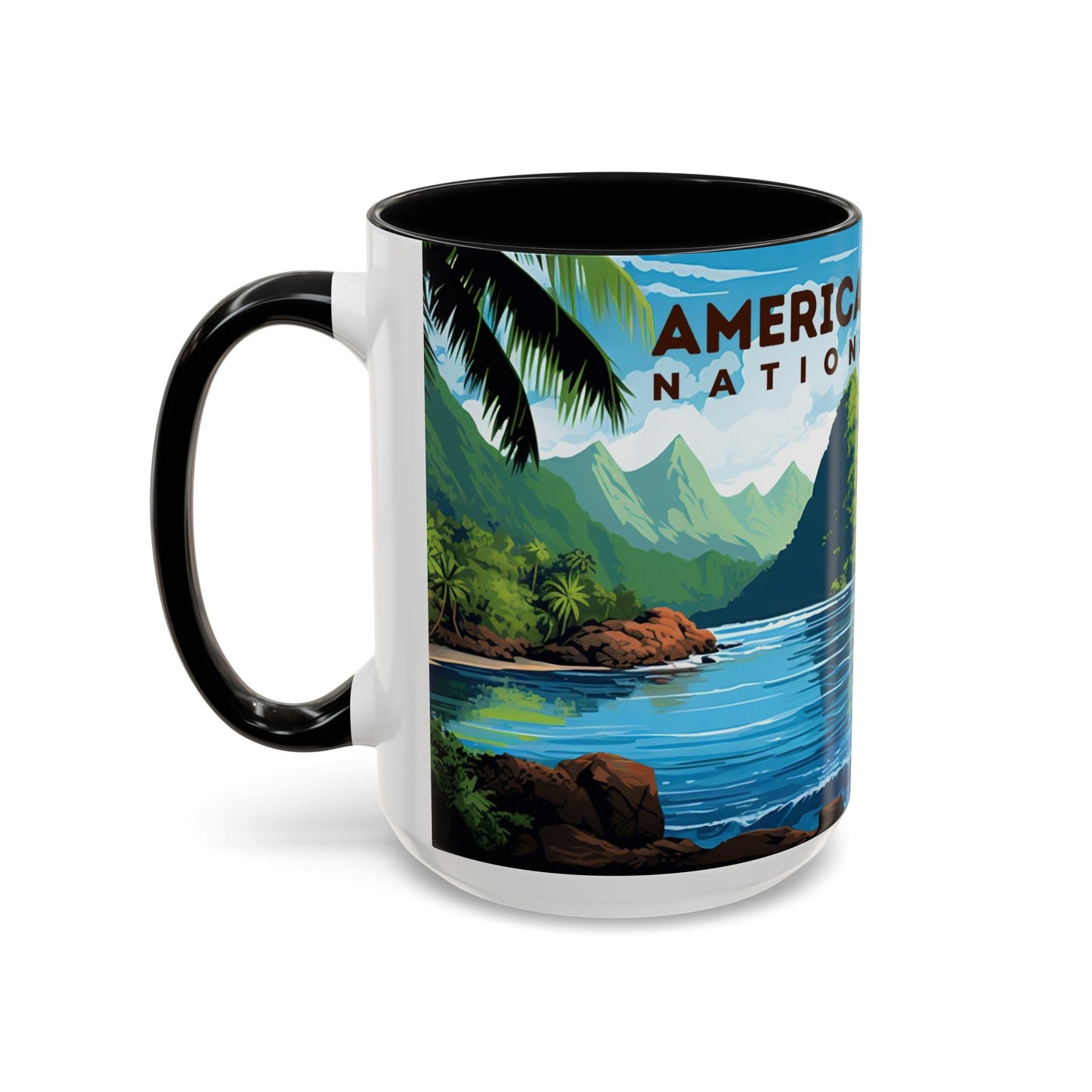 American Samoa National Park Mug | Accent Coffee Mug (11, 15oz)