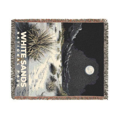 White Sands National Park Woven Blanket | S17