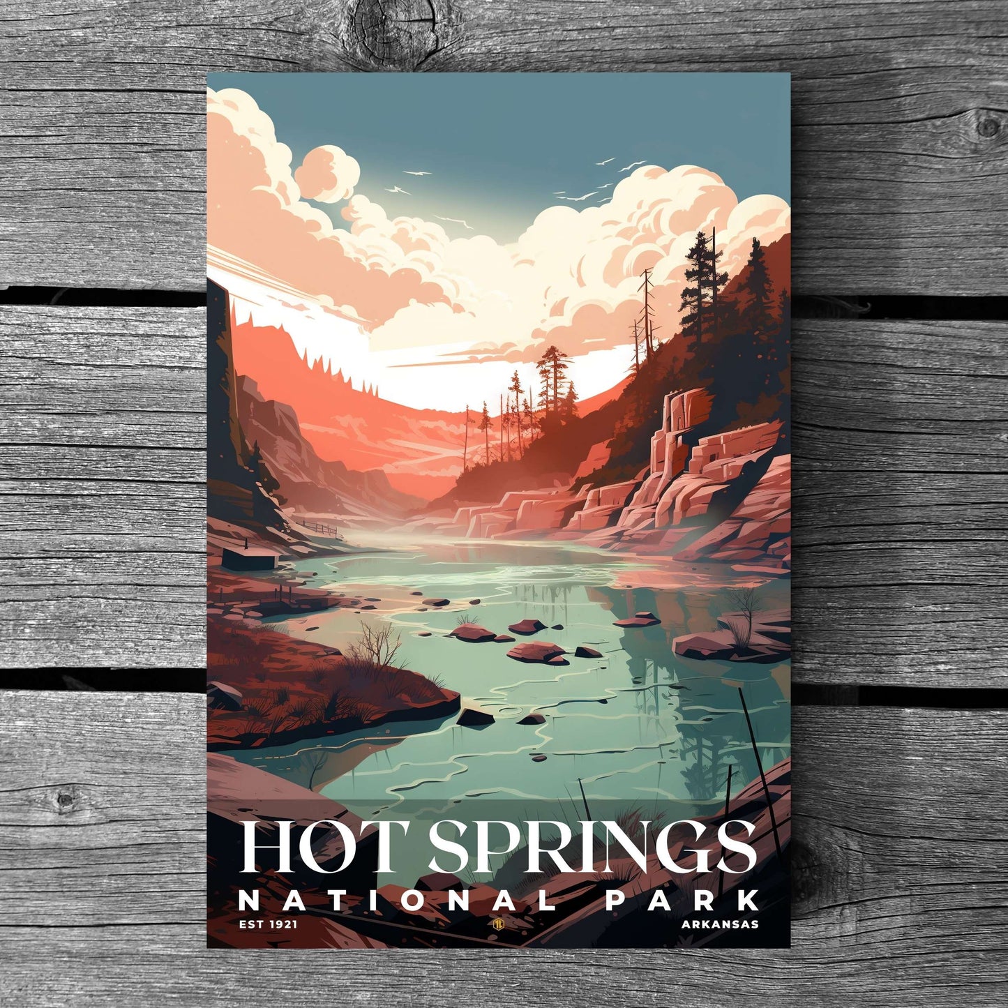 Hot Springs National Park Poster | S07