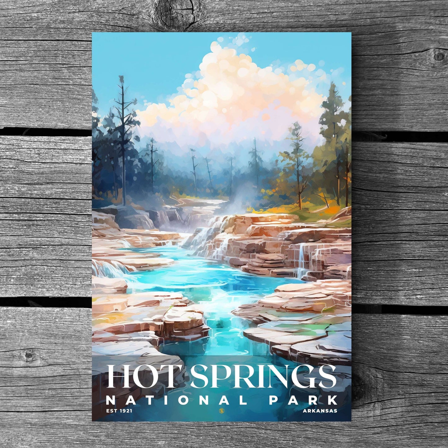 Hot Springs National Park Poster | S06