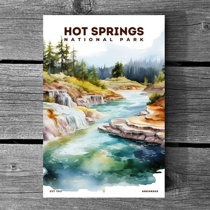 Hot Springs National Park Poster | S08