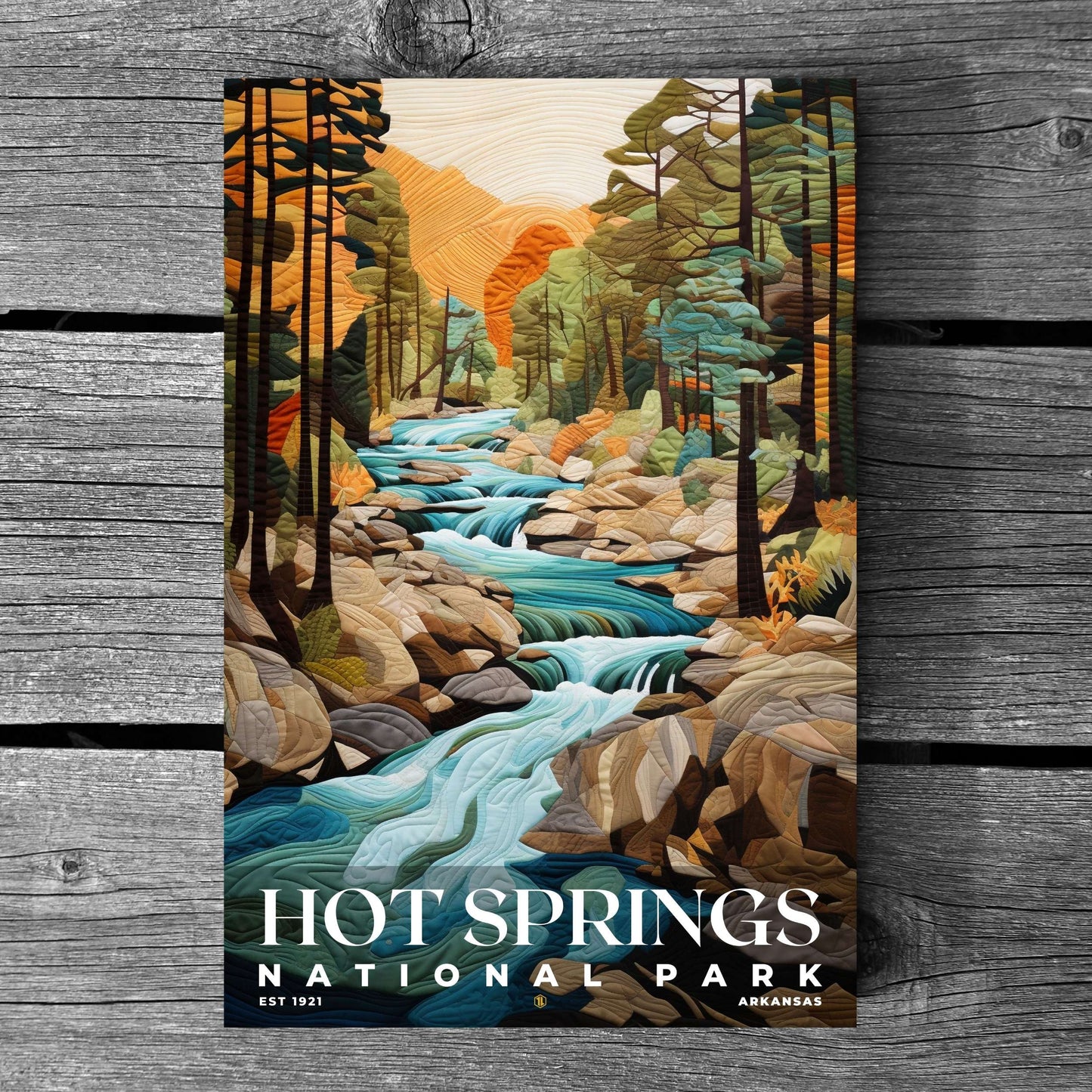 Hot Springs National Park Poster | S09