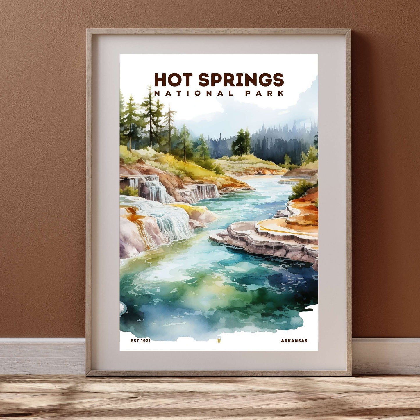 Hot Springs National Park Poster | S08