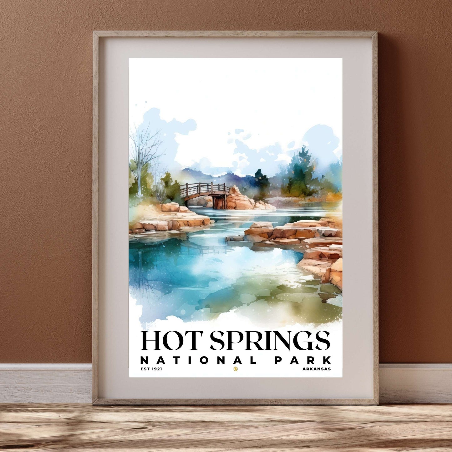 Hot Springs National Park Poster | S04