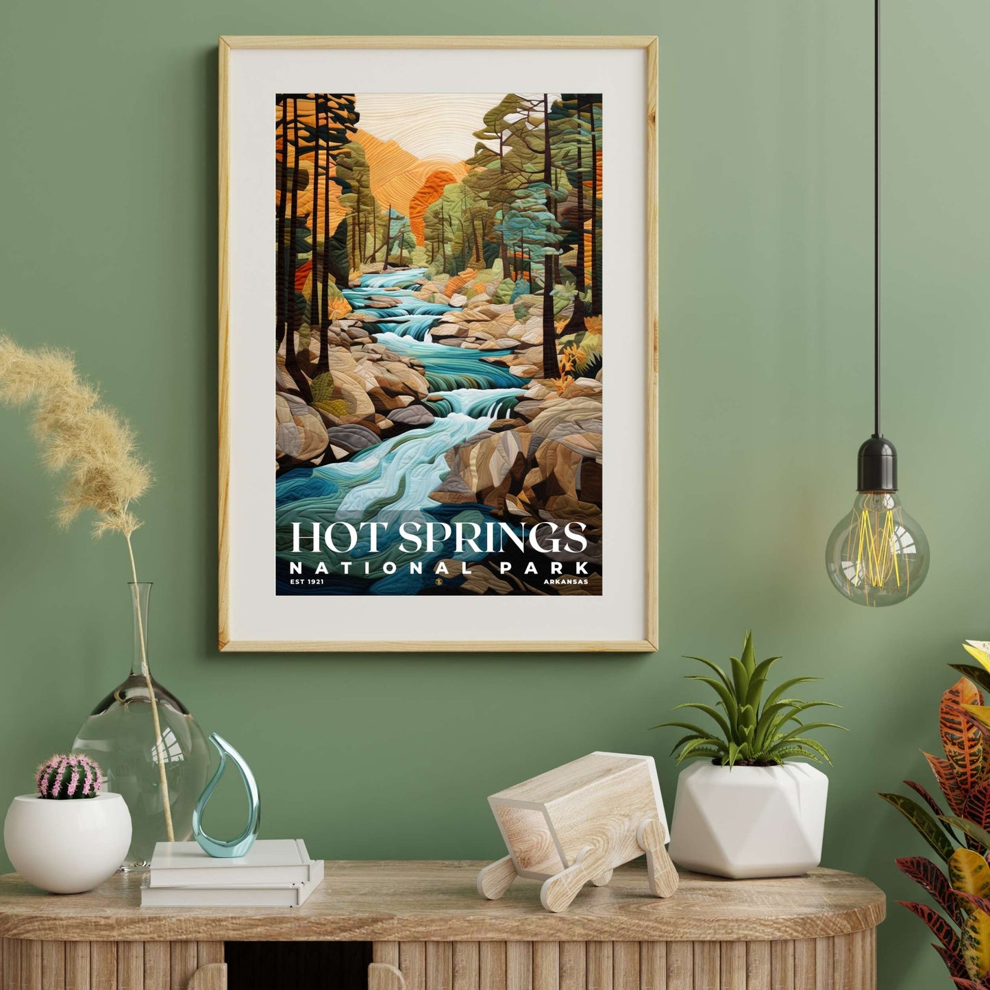 Hot Springs National Park Poster | S09