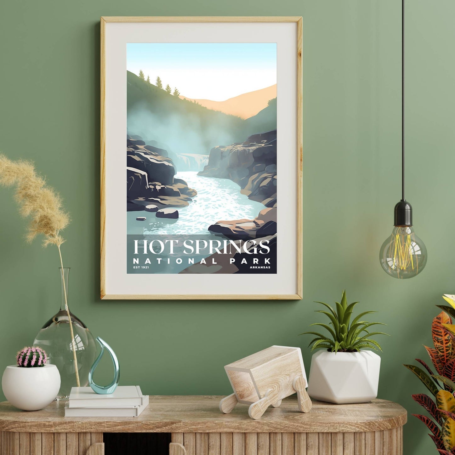 Hot Springs National Park Poster | S03