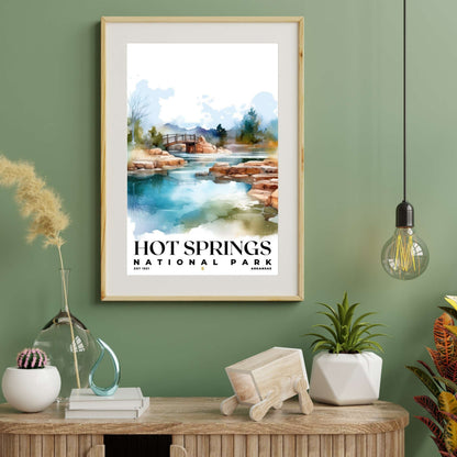 Hot Springs National Park Poster | S04