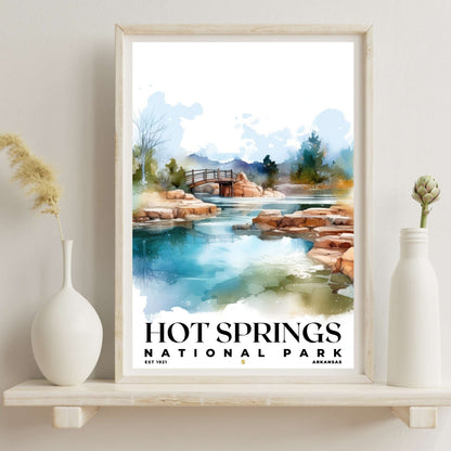 Hot Springs National Park Poster | S04