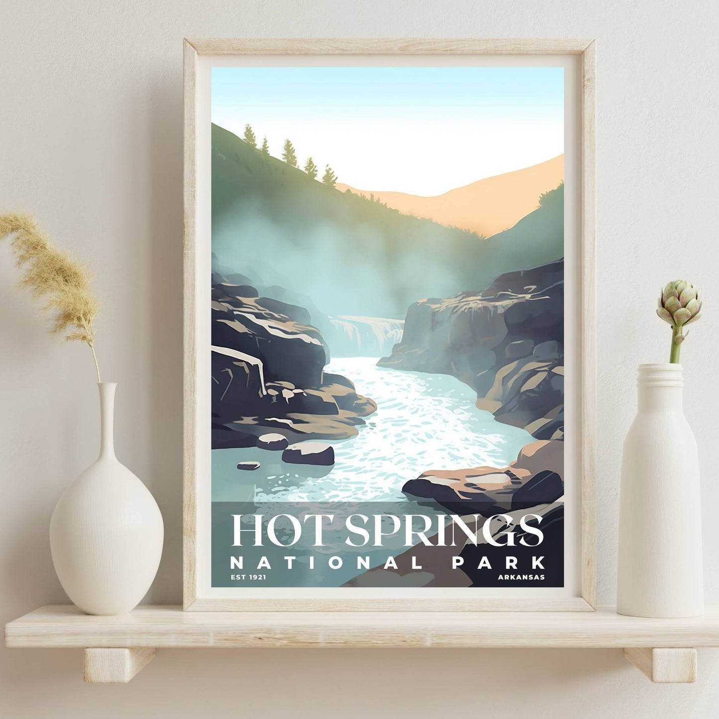 Hot Springs National Park Poster | S03