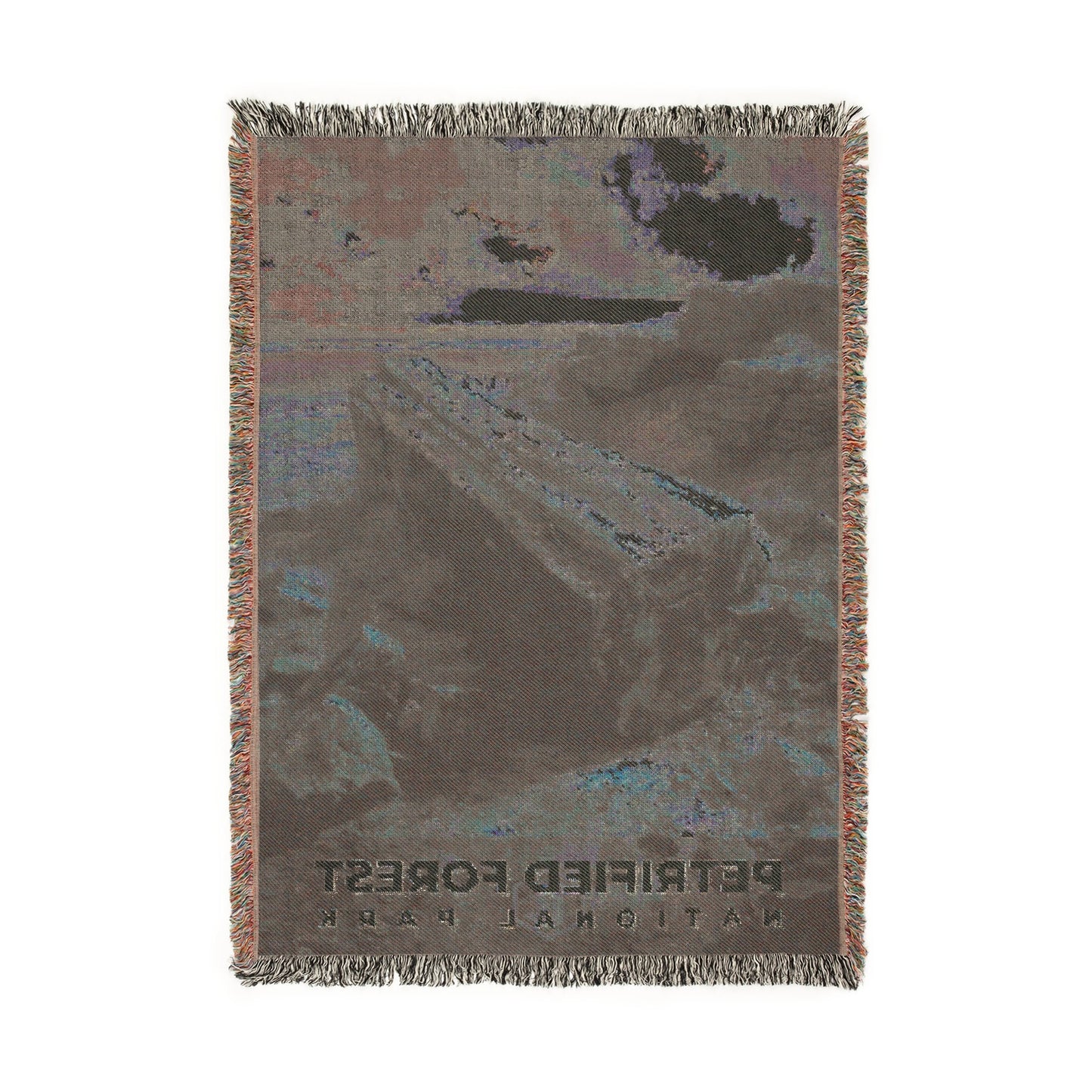 Petrified Forest National Park Woven Blanket | S12