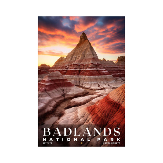 Badlands National Park Poster | S10