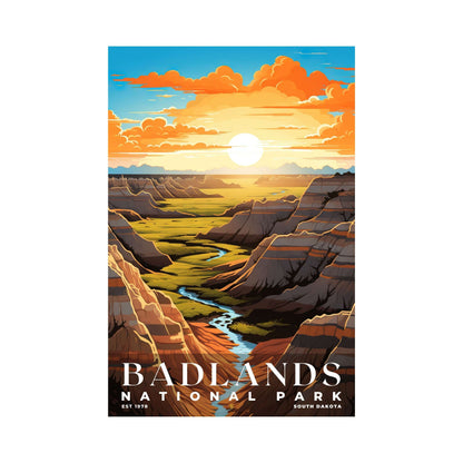 Badlands National Park Poster | S07