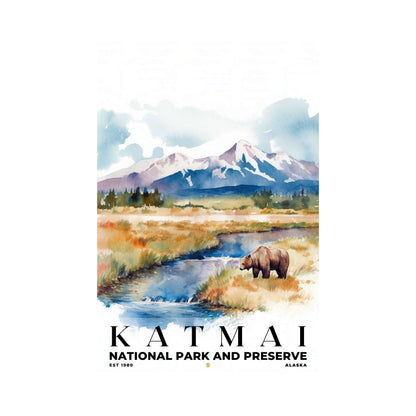 Katmai National Park Poster | S04