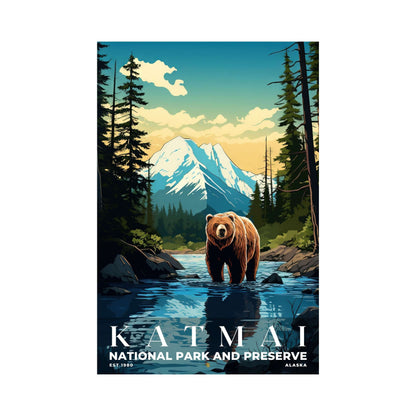 Katmai National Park Poster | S07